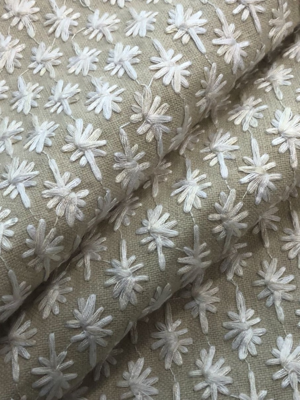 PK Lifestyles Crest Haven Embroidery in Dune